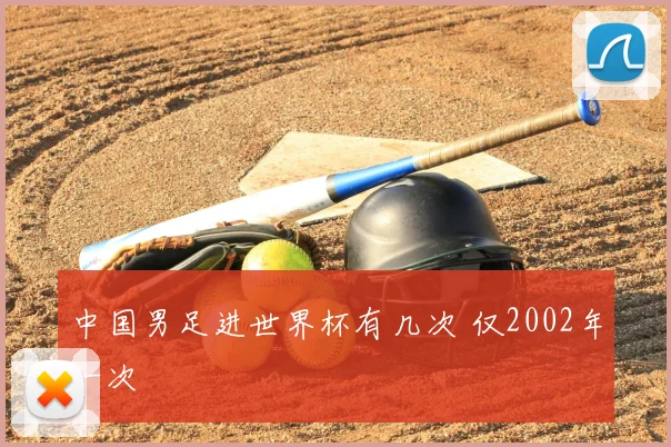 中国男足进世界杯有几次 仅2002年一次