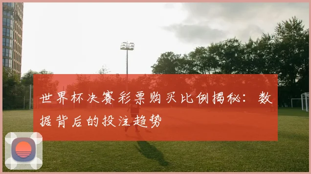 世界杯决赛彩票购买比例揭秘:数据背后的投注趋势